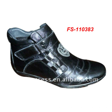 chaussures de mode noire de la mode jeune, vente chaude chaussures habillées noires, chaussures habillées de mode homme